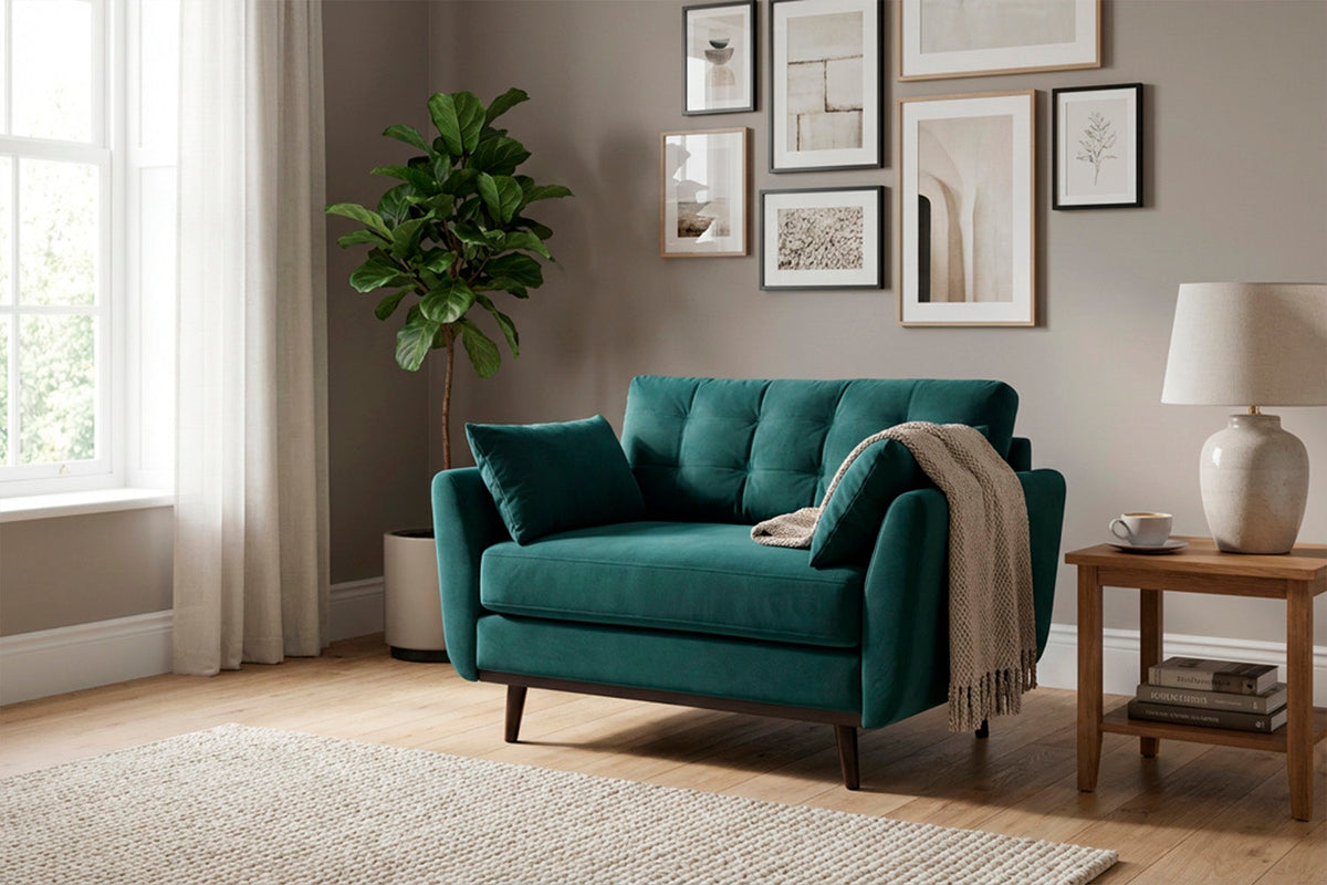 Model 10 Loveseat, Eisvogelblau
