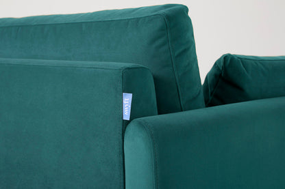 Model 10 Loveseat, Eisvogelblau