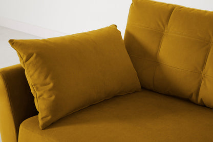 Model 10 Loveseat, Senfgelb
