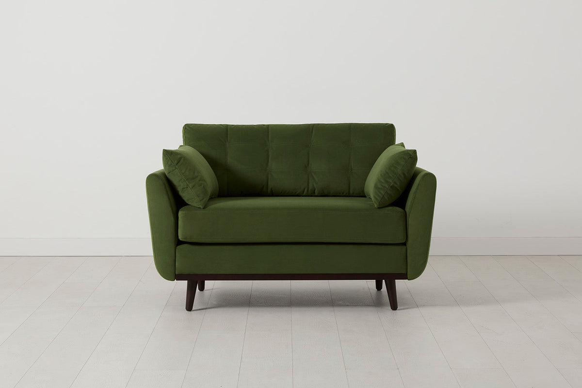 Model 10 Loveseat, Laubgrün