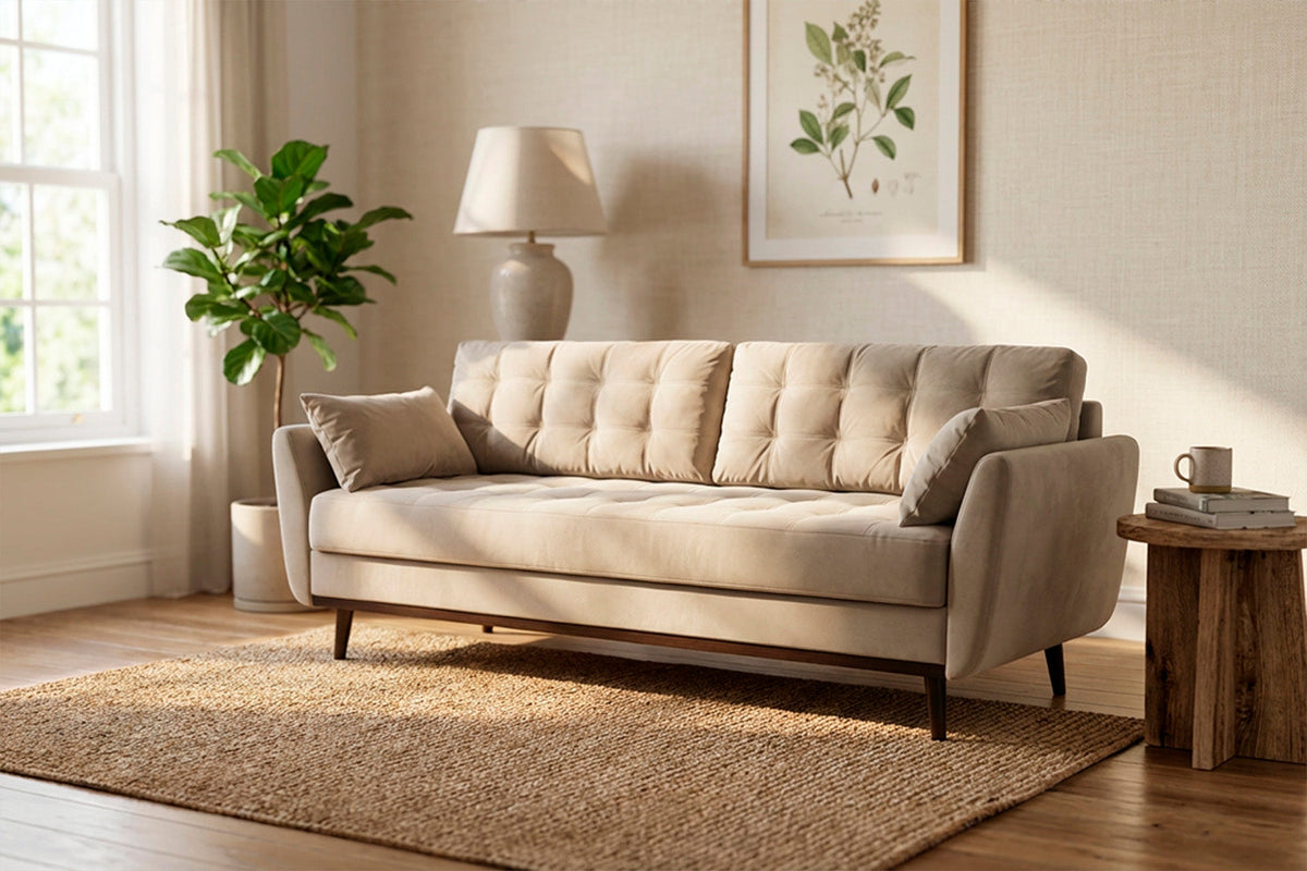 Model 10 Schlafsofa, Knochenweiß