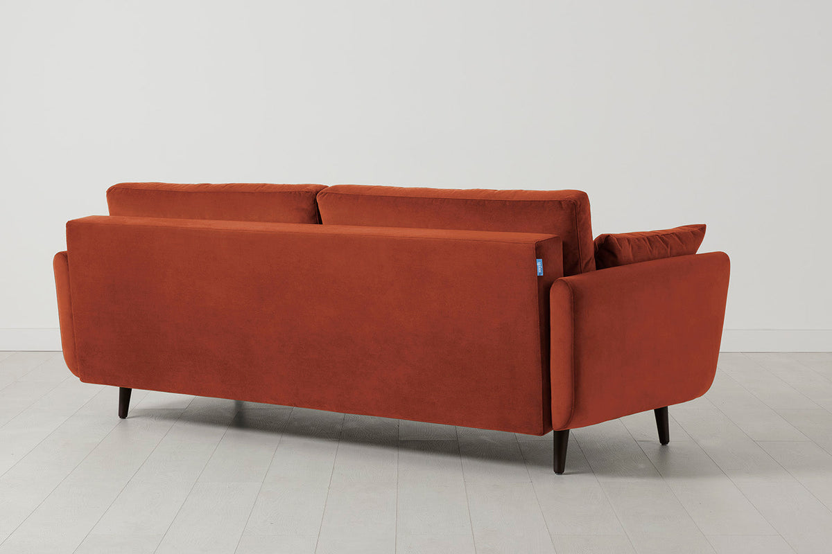 Model 10 Sofa Bed 3 Seater, Brick