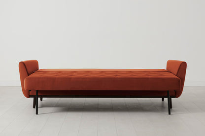 Model 10 Sofa Bed 3 Seater, Brick