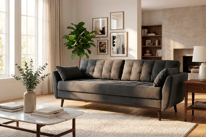 Model 10 Schlafsofa, Dunkelgrau