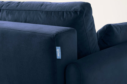 Model 10 Schlafsofa, Indigoblau