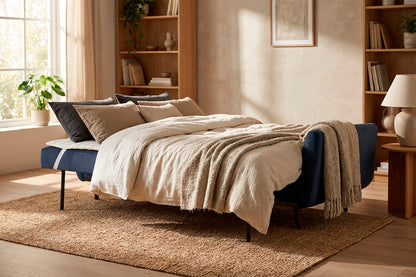 Model 10 Schlafsofa, Indigoblau