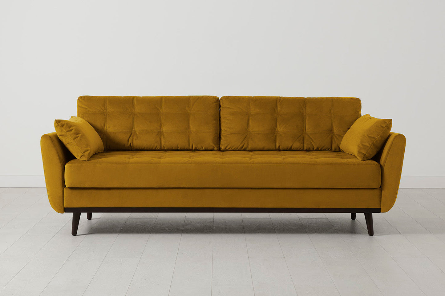 Model 10 Schlafsofa, Senfgelb