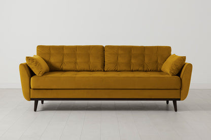 Model 10 Schlafsofa, Senfgelb