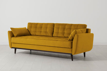 Model 10 Schlafsofa, Senfgelb