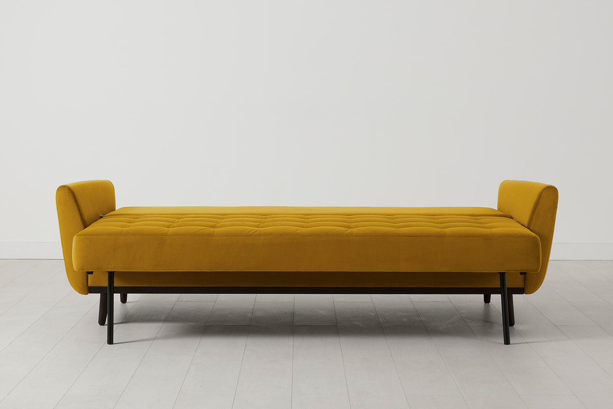 Model 10 Schlafsofa, Senfgelb