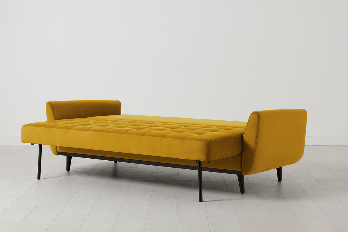 Model 10 Schlafsofa, Senfgelb