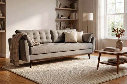 Model 10 Sofa Bed 3 Seater, Shadow