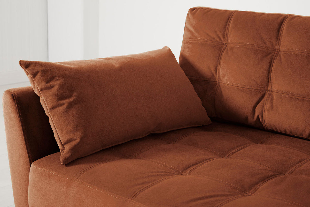 Model 10 Schlafsofa, Umbrabraun
