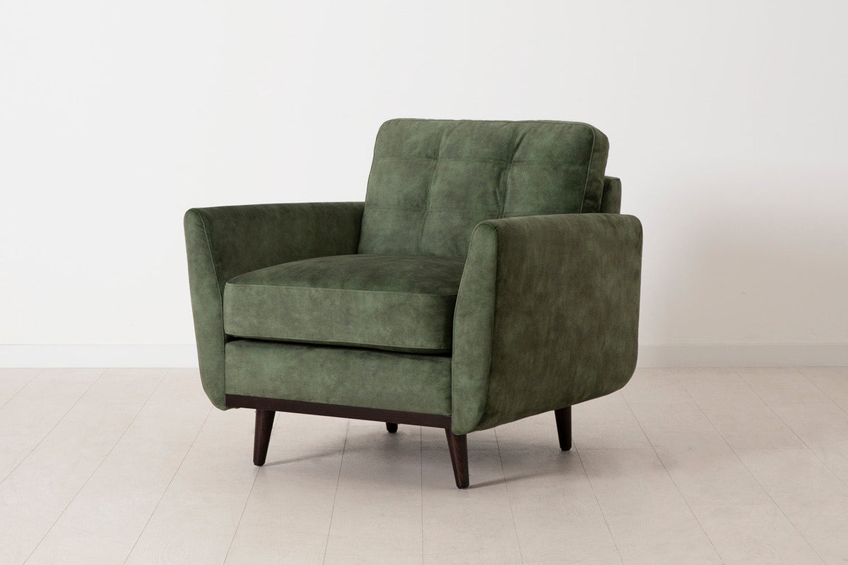 Sessel Model 10, Tannengrün