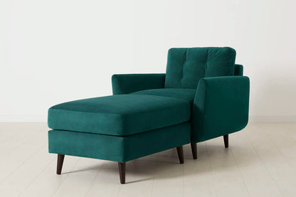 Chaiselongue Model 10, Eisvogelblau