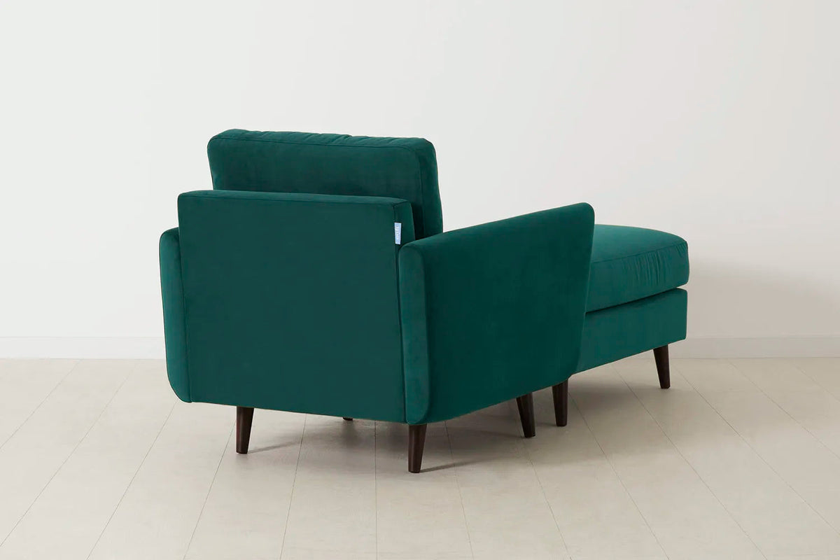 Chaiselongue Model 10, Eisvogelblau