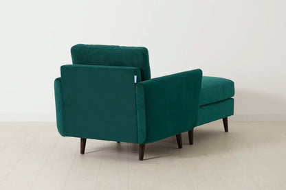 Chaiselongue Model 10, Eisvogelblau