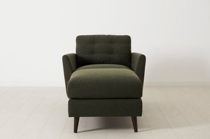 Chaiselongue Model 10, Farngrün