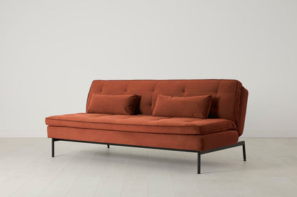 Model 11 Sofa Bed 3 Seater, Brick