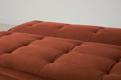 Model 11 Sofa Bed 3 Seater, Brick