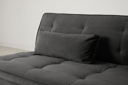 Model 11 Sofa Bed 3 Seater, Charcoal