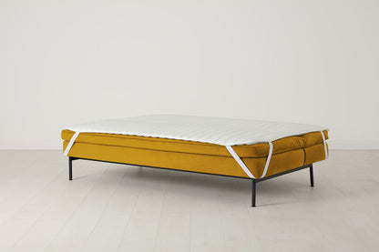 Model 11 Sofa Bed 3 Seater, Mustard