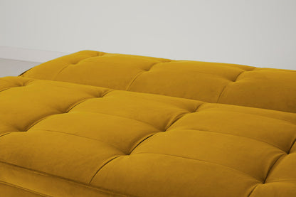 Model 11 Sofa Bed 3 Seater, Mustard