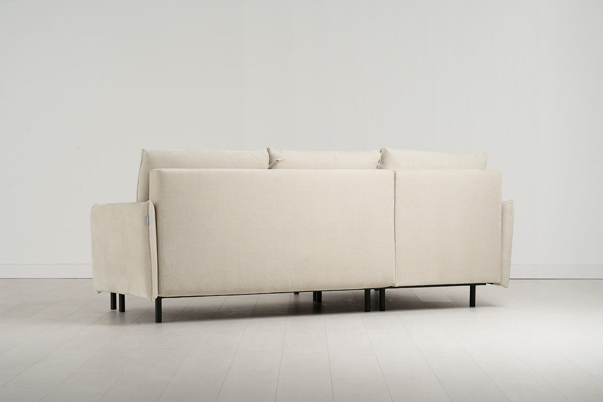 Dreisitzer-Sofa Model 12 mit Chaiselongue links