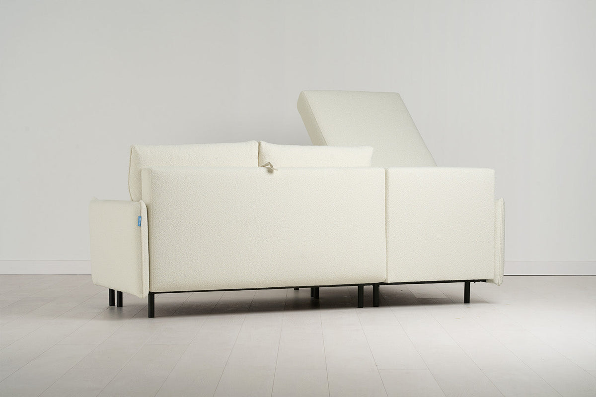 Dreisitzer-Sofa Model 12 mit Chaiselongue links
