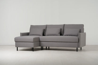 Model 12 Sofa Bed with Storage 3 Seater Left Chaise, Risso
