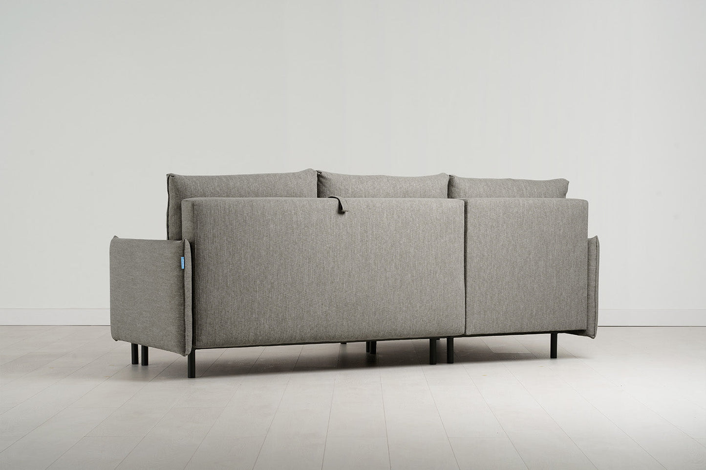 Dreisitzer-Sofa Model 12 mit Chaiselongue links