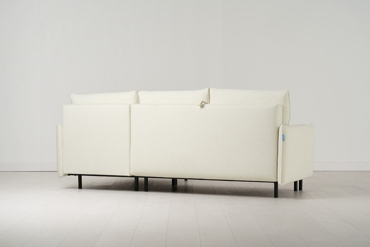 Dreisitzer-Schlafsofa Model 12 mit Chaiselongue rechts