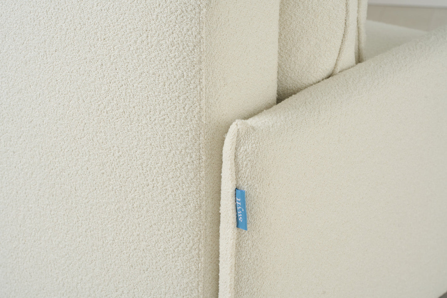 Dreisitzer-Sofa Model 12 mit Chaiselongue links