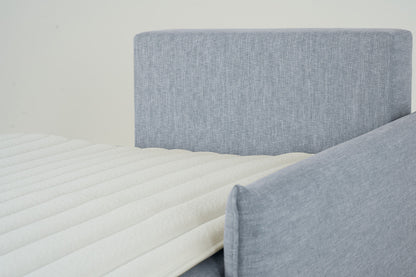 Model 12 Sofa Bed with Storage 3 Seater Right Chaise, Seaglass