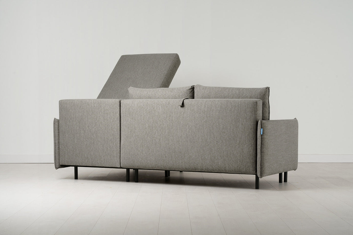 Dreisitzer-Schlafsofa Model 12 mit Chaiselongue rechts
