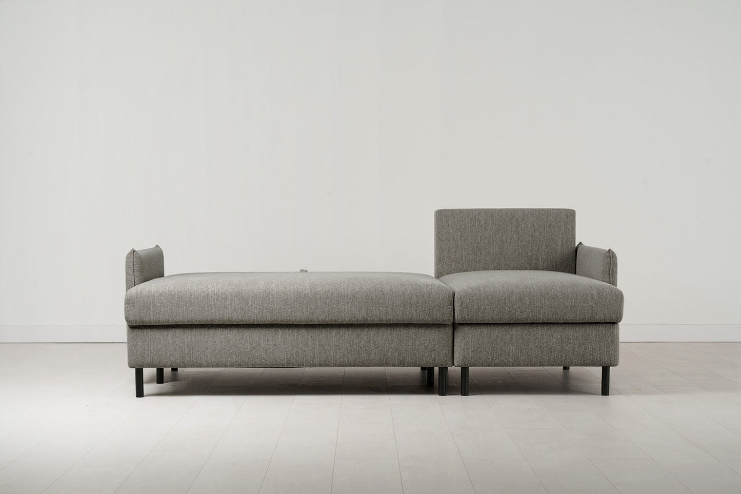 Dreisitzer-Schlafsofa Model 12 mit Chaiselongue rechts