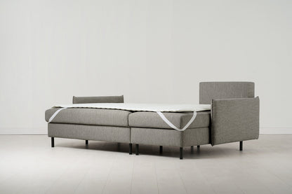 Model 12 Sofa Bed with Storage 3 Seater Right Chaise, Shadow