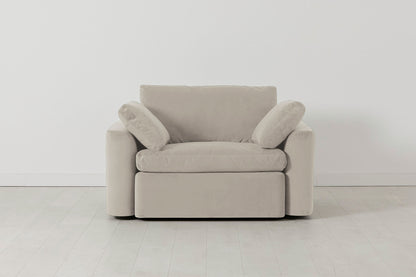 Model 13 Loveseat, Knochenweiß