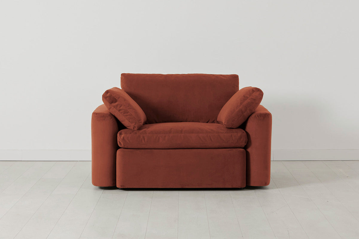 Model 13 Loveseat, Brick