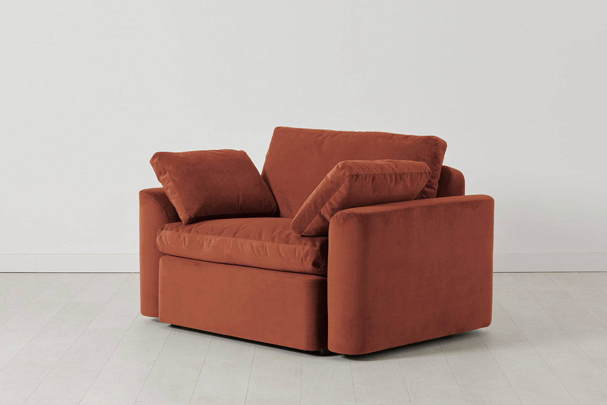 Model 13 Loveseat, Brick