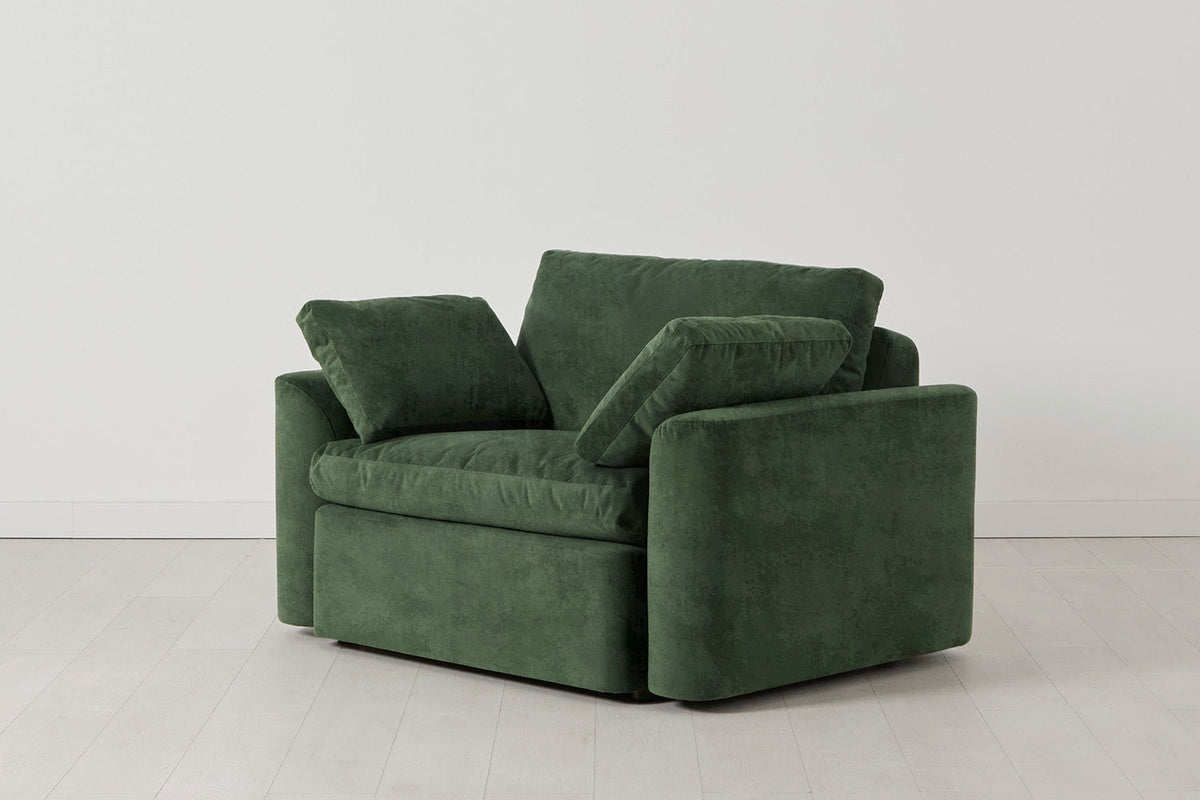 Model 13 Loveseat, Tannengrün