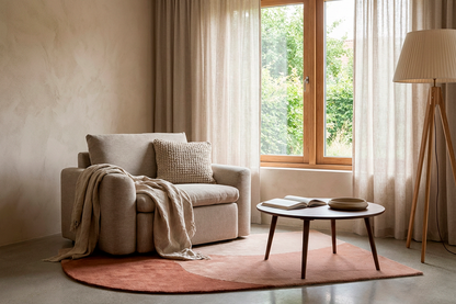Model 13 Loveseat, Steingrau