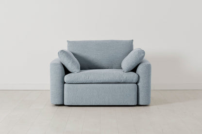 Model 13 Loveseat, Seaglass