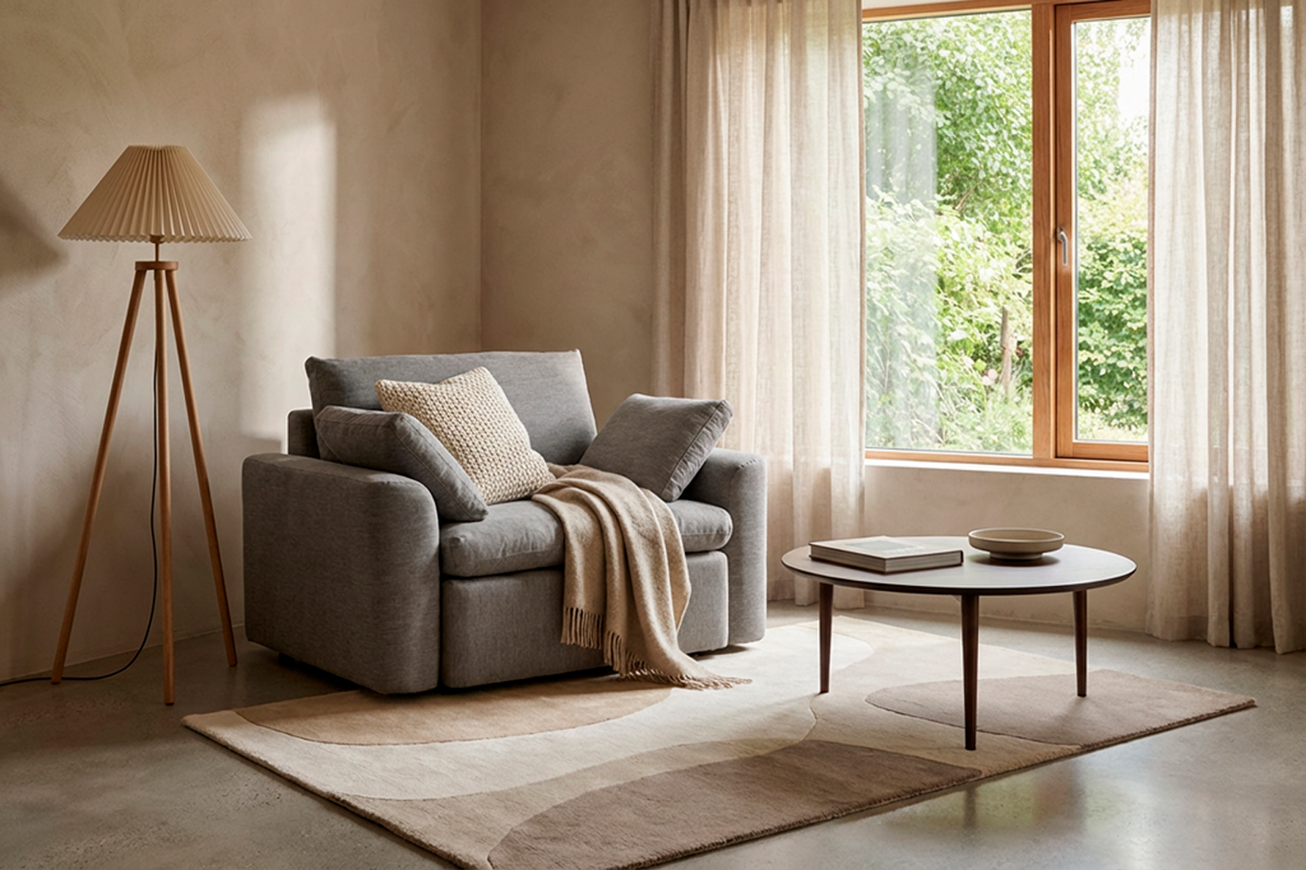 Model 13 Loveseat, Shadow