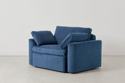 Model 13 Loveseat, Blaugrün