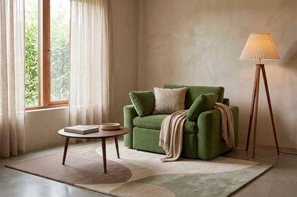 Model 13 Loveseat, Laubgrün