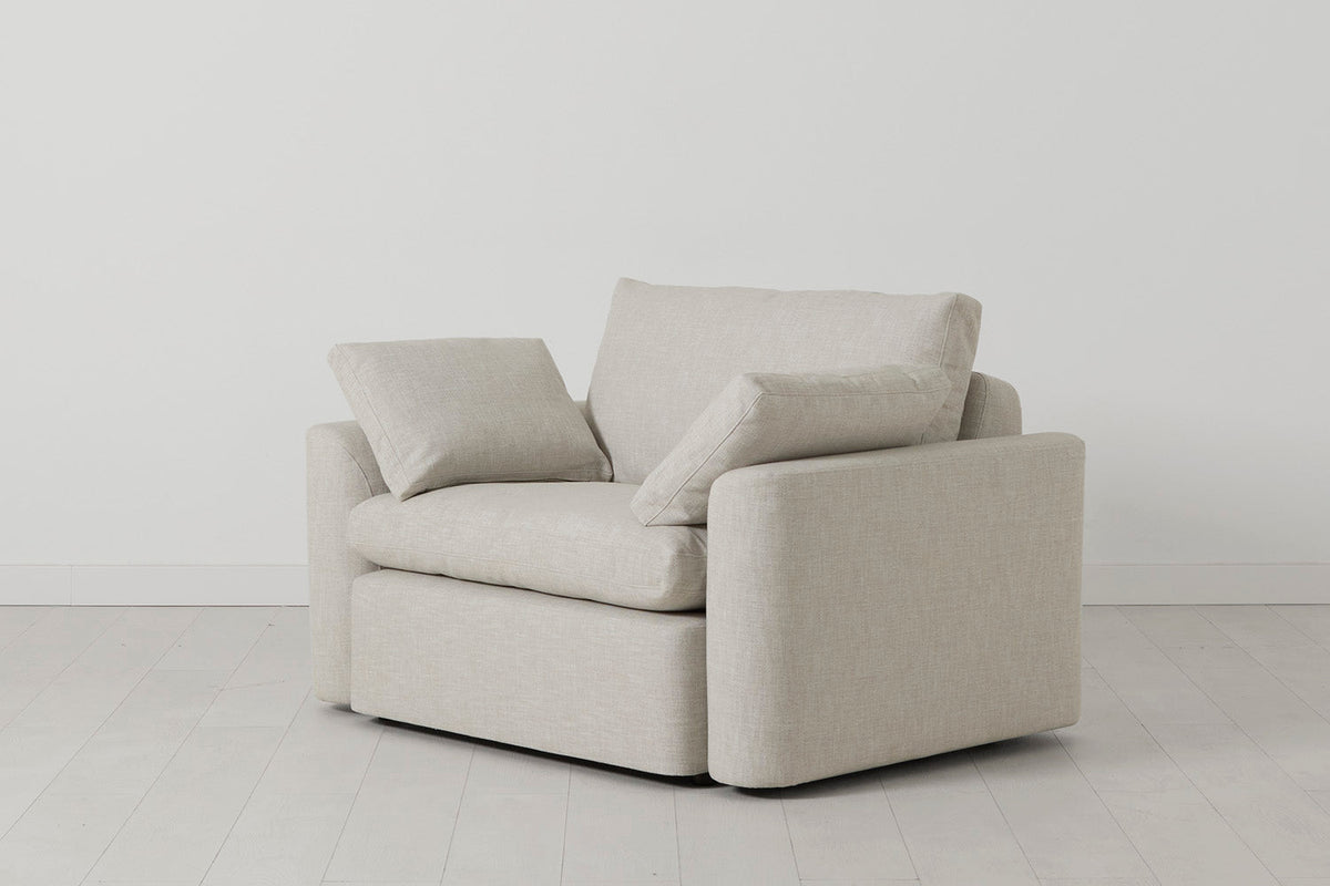 Model 13 Loveseat, Helles Pergament