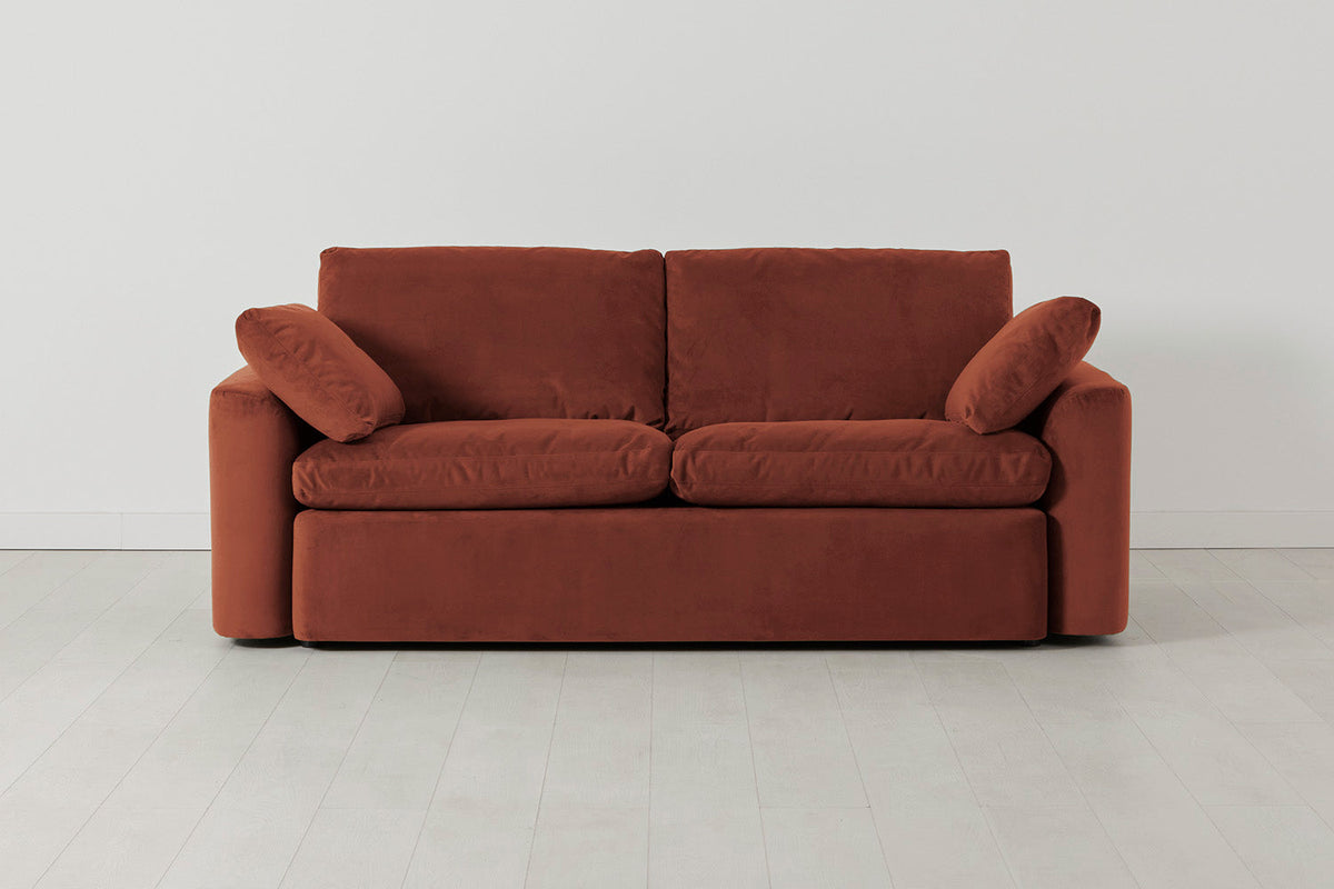 Model 13 2-Seater Sofa, Brick