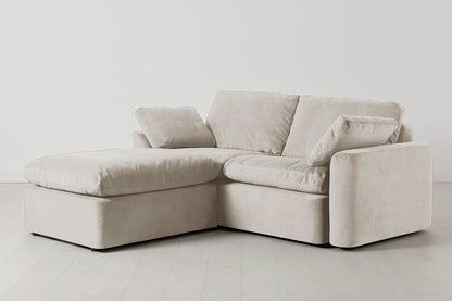 Model 13 2-Seater Left Chaise Sofa, Chalk
