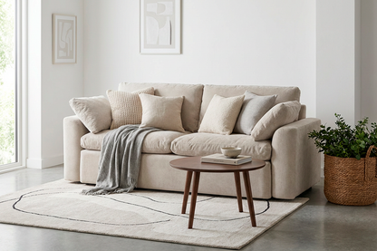 Model 13 2-Seater Sofa, Chalk